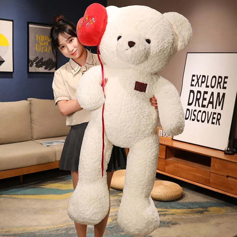 Black Teddy Bear Plush Toy 37cm F791
