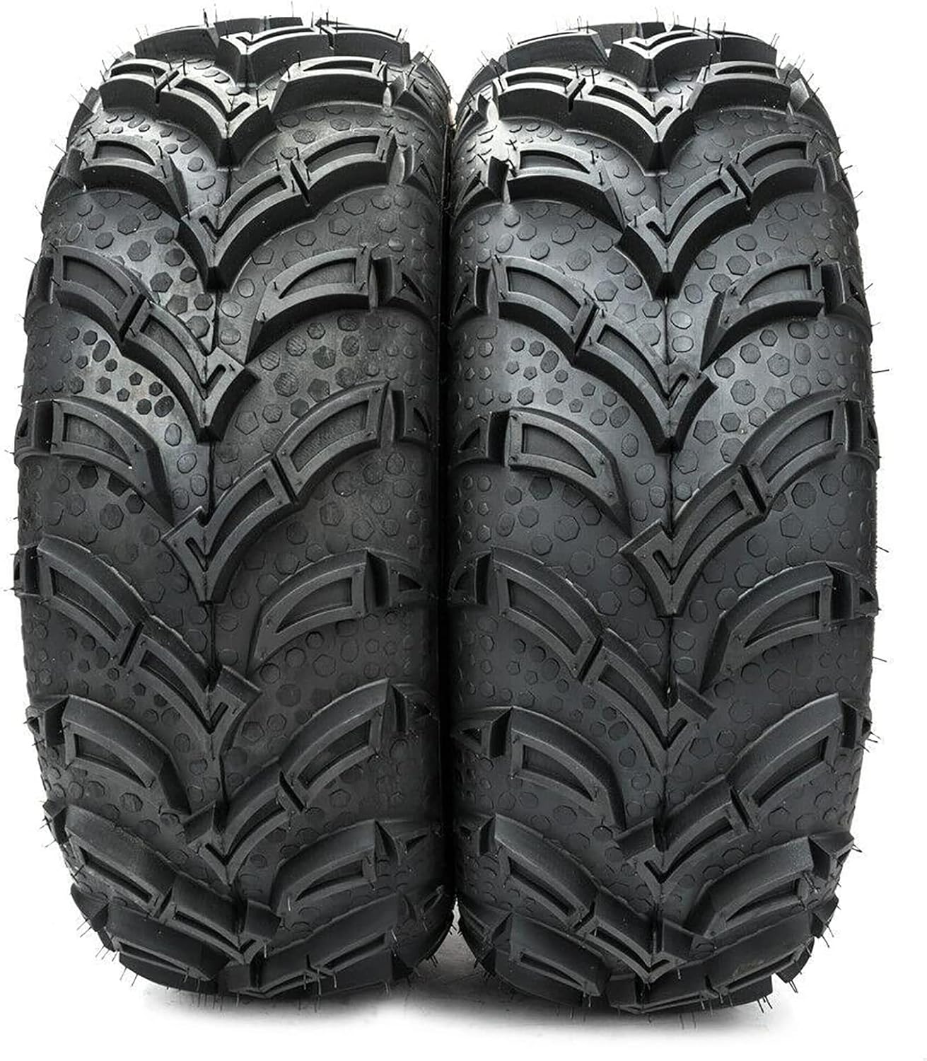 Set of 4 ATV UTV Tires 25x10-12 Rear & 25x8-12 Front Tubeless 6PR G768