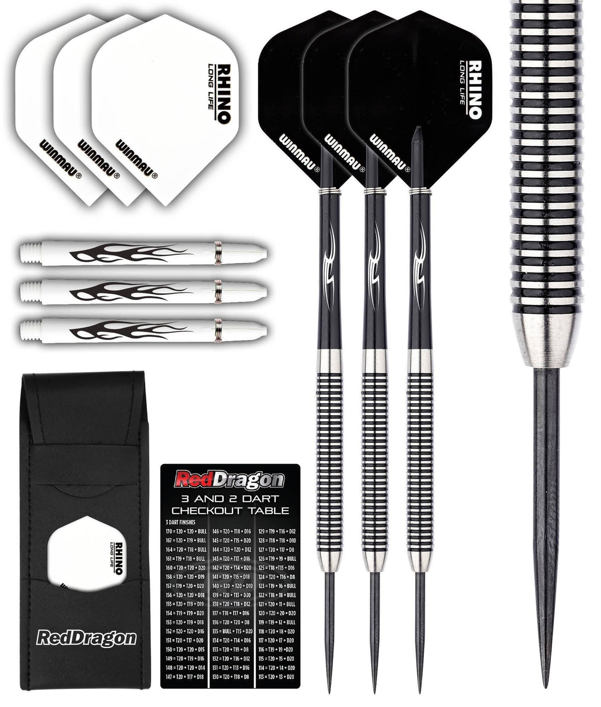 24 Gram Tungsten Steel Darts Set E78294