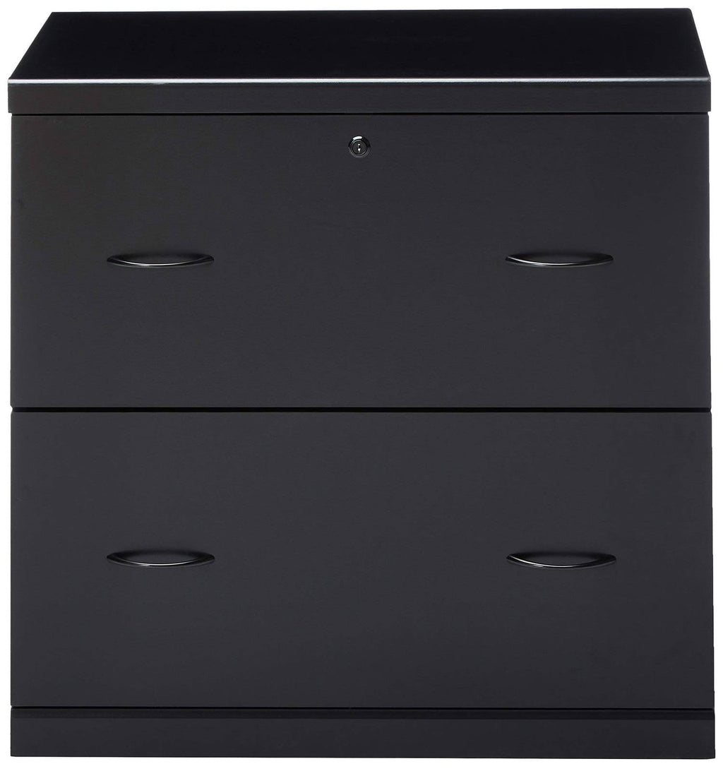 Black Lateral File Cabinet A231