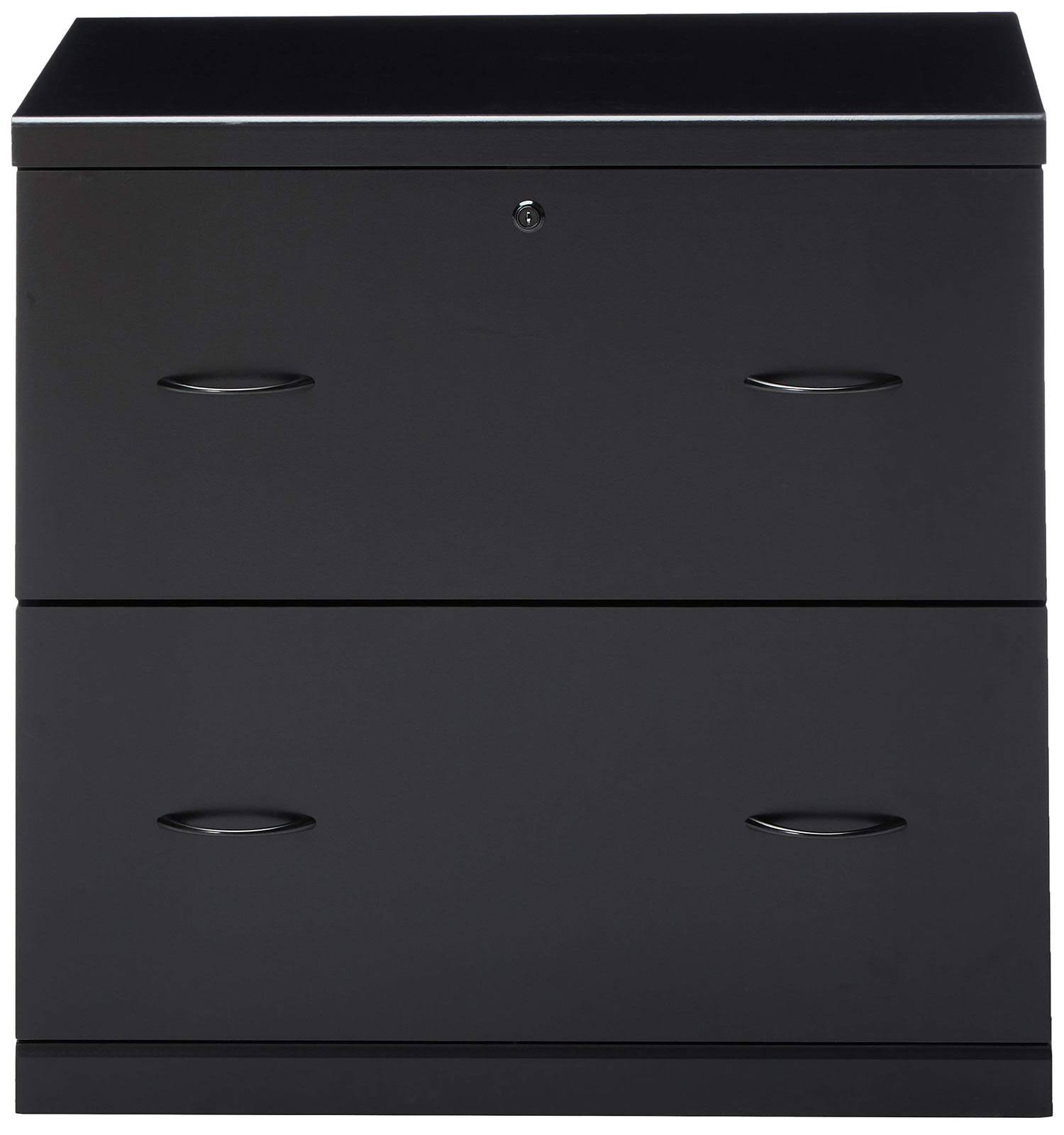 Black Lateral File Cabinet A231