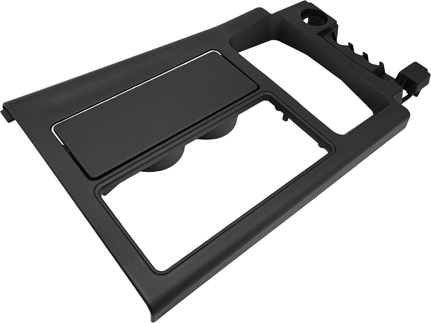 1994-1996 Chevy Corvette C4 6spd Manual Shift Plate Console Black Rubber U4789