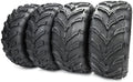 Set of 4 ATV UTV Tires 25x10-12 Rear & 25x8-12 Front Tubeless 6PR G768