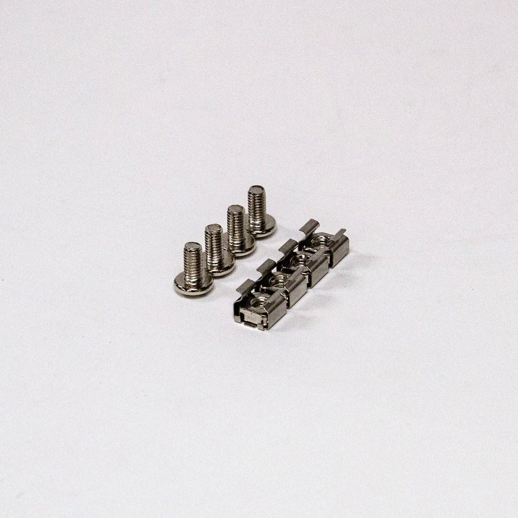 Black 4-Pack Rack Mount Cable Management Panel S41649