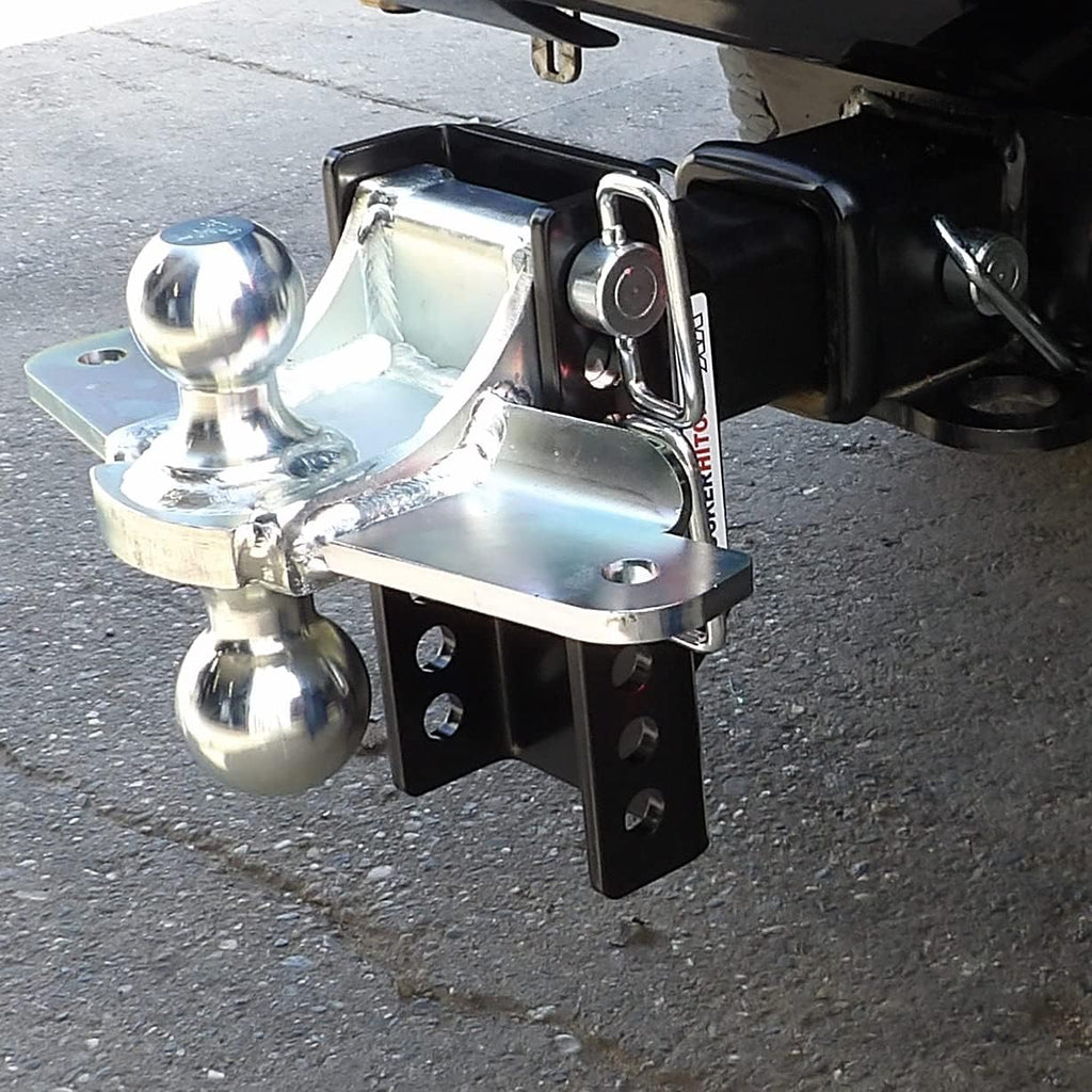 Combo Ball Mount with Sway Control Tabs, 12,000 lbs, Fits 3" Hitch Z821588